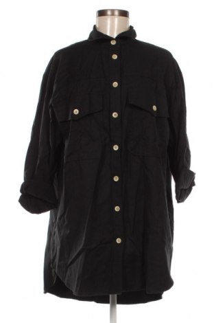 Γυναικείο πουκάμισο Mango, Μέγεθος M, Χρώμα Μαύρο, Τιμή 8,40 €