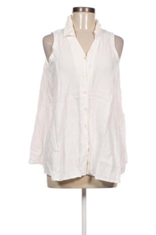 Γυναικείο πουκάμισο Mexx, Μέγεθος L, Χρώμα Λευκό, Τιμή 17,39 €
