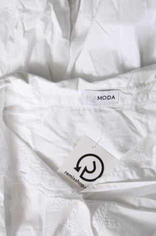 Damska koszula Mia Moda, Rozmiar XL, Kolor Biały, Cena 48,61 zł