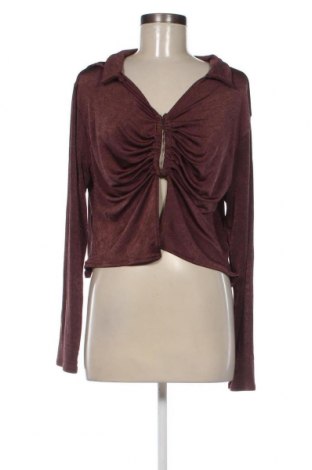 Γυναικείο πουκάμισο Missguided, Μέγεθος 3XL, Χρώμα Καφέ, Τιμή 7,22 €