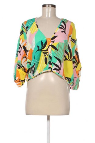 Γυναικείο πουκάμισο Missguided, Μέγεθος XXL, Χρώμα Πολύχρωμο, Τιμή 17,53 €