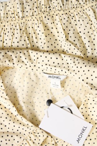 Γυναικείο πουκάμισο Monki, Μέγεθος L, Χρώμα  Μπέζ, Τιμή 15,01 €