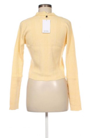 Γυναικείο πουκάμισο Monki, Μέγεθος M, Χρώμα Κίτρινο, Τιμή 5,77 €