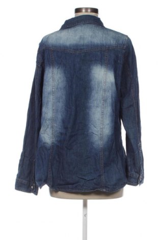 Γυναικείο πουκάμισο Ms Mode, Μέγεθος XXL, Χρώμα Μπλέ, Τιμή 15,46 €