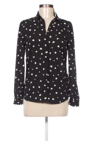 Γυναικείο πουκάμισο New Look, Μέγεθος S, Χρώμα Μαύρο, Τιμή 4,95 €