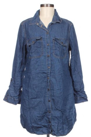 Γυναικείο πουκάμισο New Look, Μέγεθος XL, Χρώμα Μπλέ, Τιμή 15,46 €