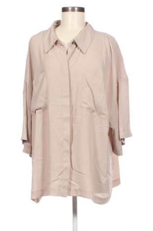 Γυναικείο πουκάμισο Oviesse, Μέγεθος 3XL, Χρώμα  Μπέζ, Τιμή 12,37 €