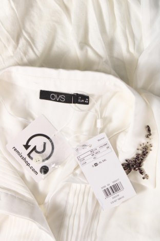 Γυναικείο πουκάμισο Oviesse, Μέγεθος XXL, Χρώμα Λευκό, Τιμή 20,62 €