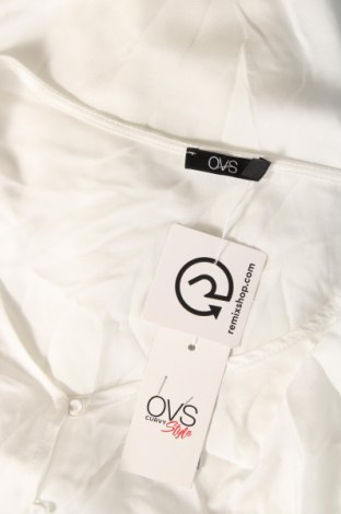 Γυναικείο πουκάμισο Oviesse, Μέγεθος 3XL, Χρώμα Λευκό, Τιμή 8,87 €