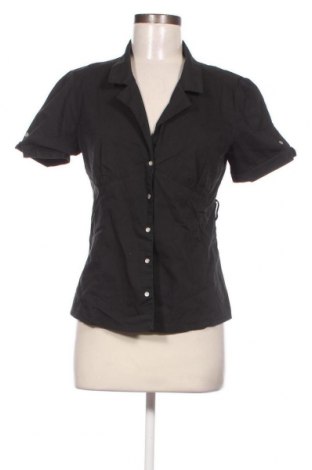 Γυναικείο πουκάμισο Piazza Italia, Μέγεθος L, Χρώμα Μαύρο, Τιμή 7,67 €
