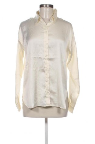 Γυναικείο πουκάμισο Pieces, Μέγεθος XS, Χρώμα Εκρού, Τιμή 13,04 €