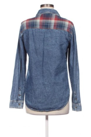 Γυναικείο πουκάμισο Pull&Bear, Μέγεθος M, Χρώμα Μπλέ, Τιμή 12,15 €