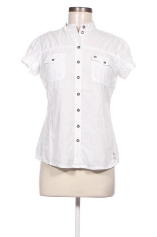 Γυναικείο πουκάμισο Q/S by S.Oliver, Μέγεθος S, Χρώμα Λευκό, Τιμή 17,00 €