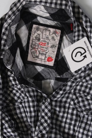 Γυναικείο πουκάμισο Q/S by S.Oliver, Μέγεθος M, Χρώμα Γκρί, Τιμή 3,15 €
