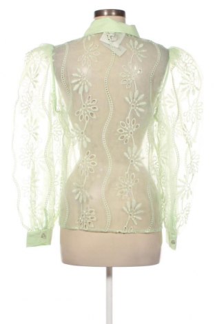 Γυναικείο πουκάμισο River Island, Μέγεθος L, Χρώμα Πράσινο, Τιμή 14,69 €