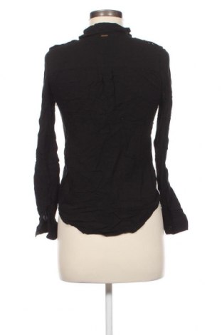 Γυναικείο πουκάμισο Rusty, Μέγεθος XS, Χρώμα Μαύρο, Τιμή 4,21 €
