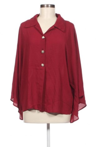 Γυναικείο πουκάμισο SHEIN, Μέγεθος S, Χρώμα Κόκκινο, Τιμή 2,32 €