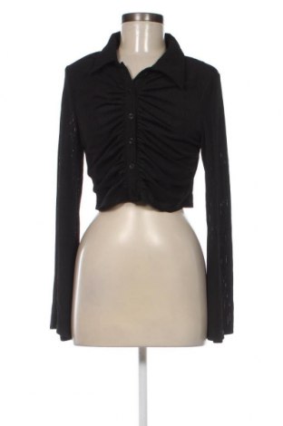 Γυναικείο πουκάμισο SHEIN, Μέγεθος XL, Χρώμα Μαύρο, Τιμή 5,41 €