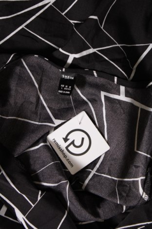 Γυναικείο πουκάμισο SHEIN, Μέγεθος L, Χρώμα Μαύρο, Τιμή 6,18 €
