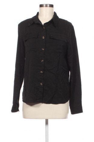 Γυναικείο πουκάμισο SHEIN, Μέγεθος L, Χρώμα Μαύρο, Τιμή 4,64 €