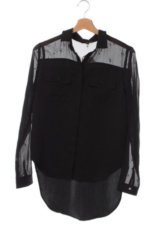 Γυναικείο πουκάμισο Tally Weijl, Μέγεθος XS, Χρώμα Μαύρο, Τιμή 6,03 €