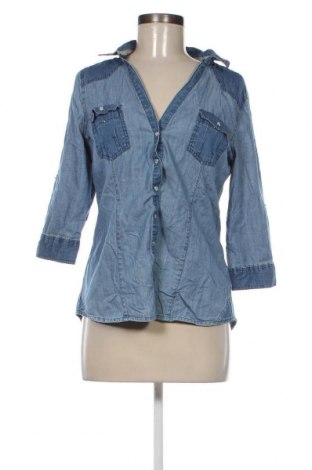 Γυναικείο πουκάμισο Tally Weijl, Μέγεθος L, Χρώμα Μπλέ, Τιμή 6,18 €