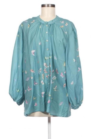 Γυναικείο πουκάμισο Tendency, Μέγεθος XXL, Χρώμα Πράσινο, Τιμή 19,79 €