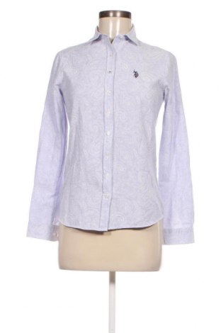 Γυναικείο πουκάμισο U.S. Polo Assn., Μέγεθος XS, Χρώμα Βιολετί, Τιμή 14,68 €