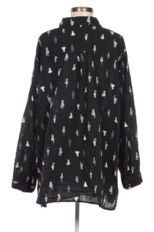 Γυναικείο πουκάμισο Ulla Popken, Μέγεθος 3XL, Χρώμα Πολύχρωμο, Τιμή 17,39 €