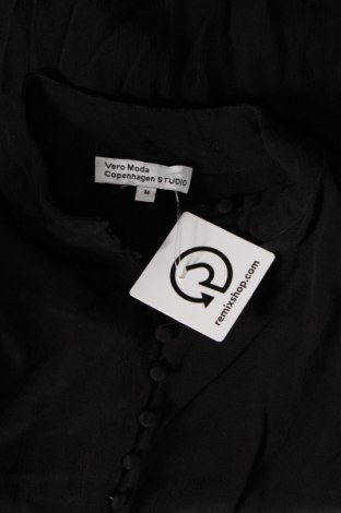 Дамска риза Vero Moda, Размер M, Цвят Черен, Цена 4,20 лв.