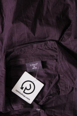 Γυναικείο πουκάμισο X-Mail, Μέγεθος M, Χρώμα Βιολετί, Τιμή 3,09 €