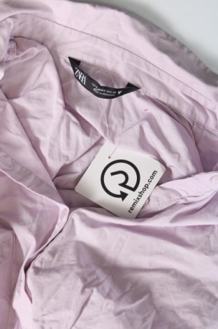 Γυναικείο πουκάμισο Zara, Μέγεθος S, Χρώμα Βιολετί, Τιμή 11,86 €