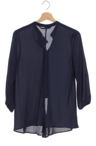 Γυναικείο πουκάμισο Zara, Μέγεθος XS, Χρώμα Μπλέ, Τιμή 5,12 €