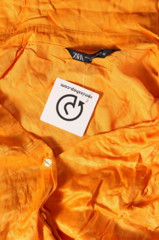 Γυναικείο πουκάμισο Zara, Μέγεθος L, Χρώμα Πορτοκαλί, Τιμή 6,18 €