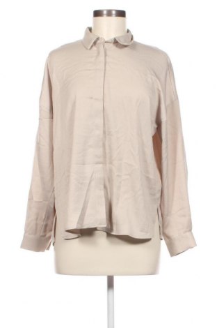 Дамска риза Zara, Размер S, Цвят Бежов, Цена 13,50 лв.