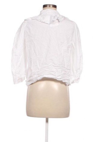 Дамска риза Zara, Размер M, Цвят Бял, Цена 31,17 лв.