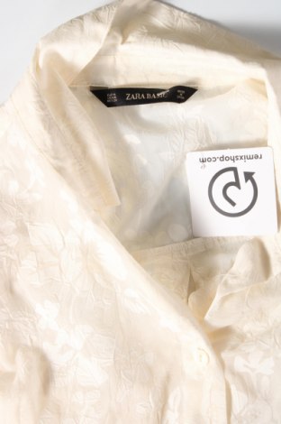 Дамска риза Zara, Размер M, Цвят Екрю, Цена 59,84 лв.