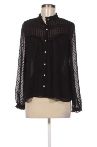 Дамска риза Zara Trafaluc, Размер M, Цвят Черен, Цена 10,80 лв.