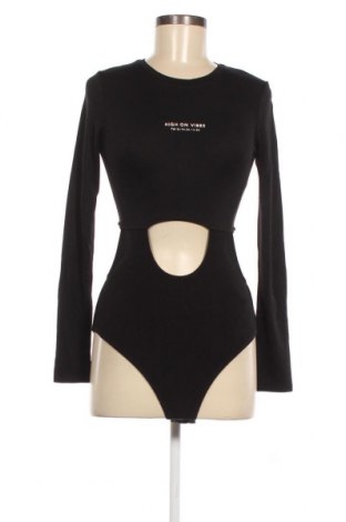 Γυναικείο πουκάμισο-κορμάκι Tally Weijl, Μέγεθος S, Χρώμα Μαύρο, Τιμή 7,99 €
