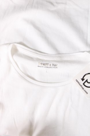Γυναικείο t-shirt, Μέγεθος L, Χρώμα Λευκό, Τιμή 10,82 €