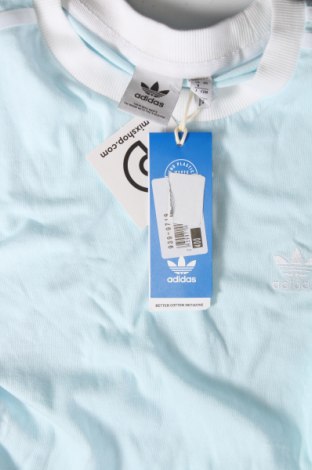 Damski T-shirt Adidas Originals, Rozmiar XS, Kolor Niebieski, Cena 82,63 zł