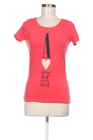 Γυναικείο t-shirt Armani Jeans, Μέγεθος L, Χρώμα Κόκκινο, Τιμή 34,78 €