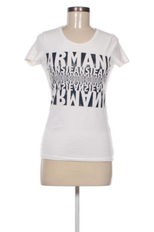 Дамска тениска Armani Jeans, Размер L, Цвят Бял, Цена 40,80 лв.