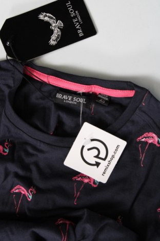 Γυναικείο t-shirt Brave Soul, Μέγεθος XS, Χρώμα Μπλέ, Τιμή 6,87 €