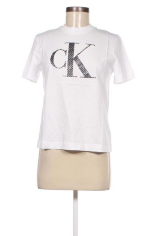 Női póló Calvin Klein Jeans, Méret M, Szín Fehér, Ár 13 108 Ft