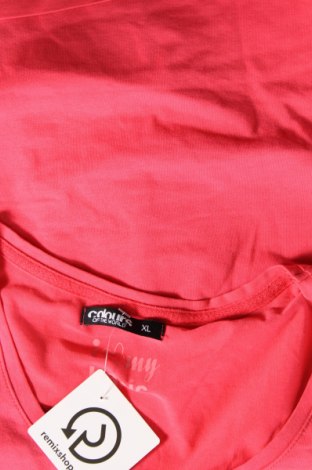 Дамска тениска Colours Of The World, Размер L, Цвят Розов, Цена 13,69 лв.