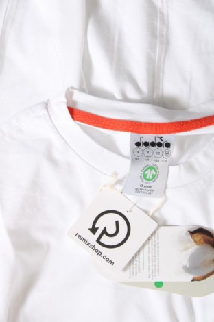 Damen T-Shirt Diadora, Größe S, Farbe Weiß, Preis € 17,58