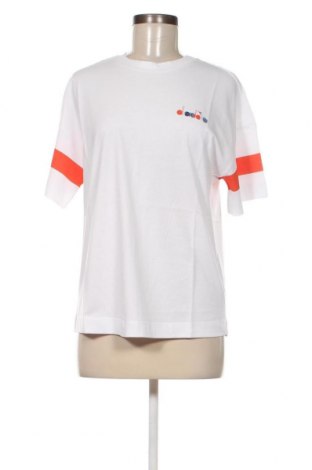 Damen T-Shirt Diadora, Größe S, Farbe Weiß, Preis € 19,18