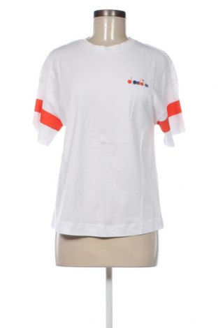 Damen T-Shirt Diadora, Größe XS, Farbe Weiß, Preis 19,18 €