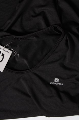 Γυναικείο t-shirt Domyos, Μέγεθος S, Χρώμα Μαύρο, Τιμή 10,00 €